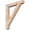 Ekena Millwork Traditional Craftsman Smooth Bracket, Douglas Fir, 3 1/2"W x 28"D x 32"H BKT04X28X32TRA04SDF - alternate 1